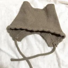 くま耳ボンネット