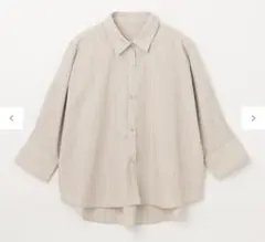 エニィファンクション ストライプドルマンシャツ