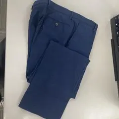 united arrows スラックス ネイビー M アローズ コットンポリのサムネイル