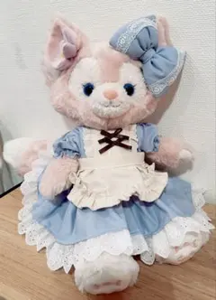 ハンドメイド　コスチューム　リーナベル　そらいろのエプロン付きワンピース