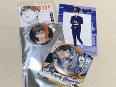 ハイキュー 影山飛雄 缶バッジ、ポストカード