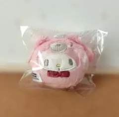 サンリオ 起き上がりぬいぐるみマスコット ラテクマバージョン マイメロディ