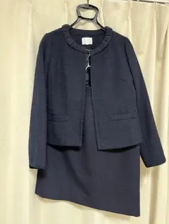 grove ネイビー セレモニースーツ　ラメ