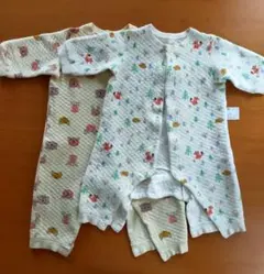 動物柄ロンパース 95cm以下 2点セット