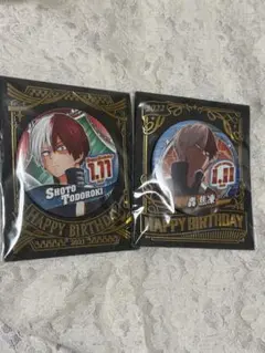 轟焦凍 僕のヒーローアカデミア ヒロアカ バースデー缶バッジセット