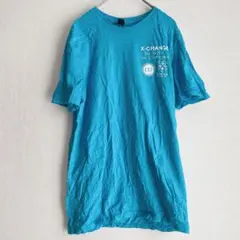 美品✨ANVIL 【S】コットン Tシャツ ブルーのサムネイル