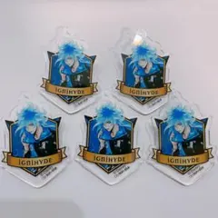 5個セット イデア アクリルクリップ ツイステッドワンダーランド