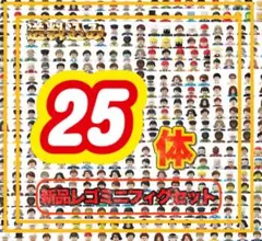 レゴ LEGO 互換　ミニフィグ・ミニフィギュア　25体