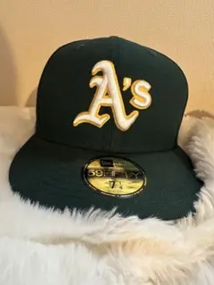 NEW ERA 59FIFTY アスレチックス キャップ 7 1/4
