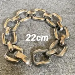 ヴィンテージ メキシコ DNA シルバー パール ブレスレット 20cm - メルカリ