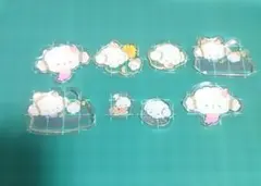 【A-1e】サンリオキャラクターズ こぎみゅん 夏シール フレークシール ♡