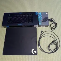 Logicool ゲーミングセット(キーホルダー・マウス・マウスパッド）