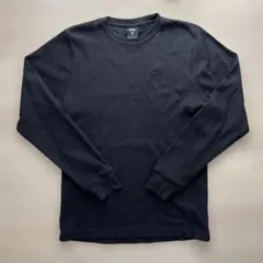 Nike SB ブラック 長袖カットソー S ワッフル