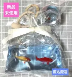 (109)【新品・未使用】金魚のスクイーズ (付属品付)