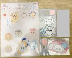 ちいかわ スマホに貼れるサイズのクリアステッカー ビッククリアステッカー