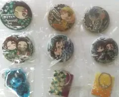 鬼滅の刃缶バッジセット　鬼滅の刃　鬼滅　缶バッチ　鬼滅の刃缶バッチ