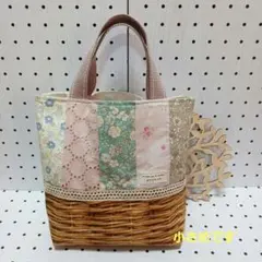 ハンドメイド刺繍トートバッグ