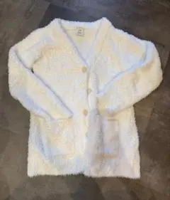 ジェラートピケ　フワフワ カーディガン