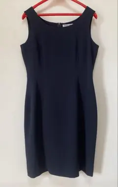 GERARD DAREL ノースリーブワンピース 膝丈 ネイビーのサムネイル