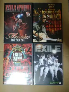 EXILE ATSUSHI ライブDVD 4枚セット