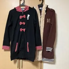 Disney ミニーマウス チップとデール　パーカー　2着セットのサムネイル