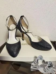 スパンコールパンプス（結婚式,二次会,成人式,パーティ,ディナー）