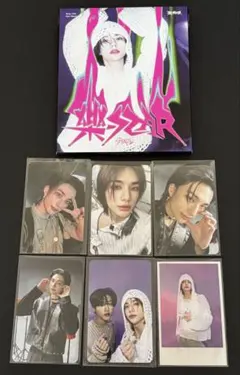 未開封 スキズ 樂-STAR POSTCARD ver 計7枚セット - メルカリ