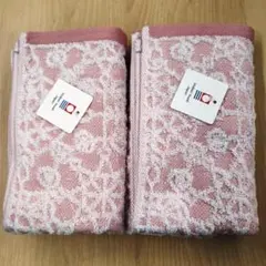 新品　今治　フェイスタオル　2枚セット