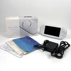 【箱付】 PSP 3000 本体 パールホワイト SONY