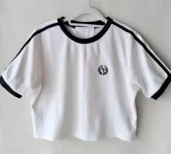 ★8/9まで★as know as plus リンガーTシャツ ホワイトのサムネイル