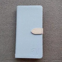 手帳型 スマホケース イニシャル付き Motorola Moto e32sのサムネイル