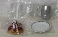 コメダ珈琲店　ミニチュア　シロノワール　アイスコーヒー