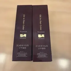 新品未開封品　ソワニティー ヘアカラートリートメント　ライトブラウン2本