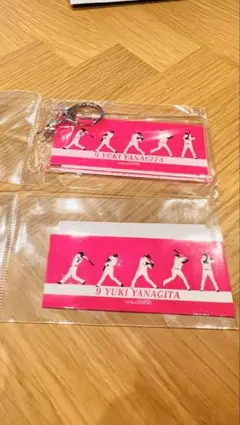 ソフトバンクホークス 柳田悠岐 アクリルキーホルダー ステッカー