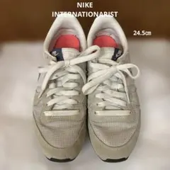 NIKE インターナショナリスト スニーカー グレー×スモーキーブルー