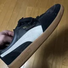 PUMA Palermo ブラック/グレー スニーカー