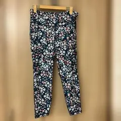 GapFit 花柄 スキニーパンツ レギュラー