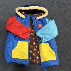 ☆タグ無し未使用☆ミキハウス　リバーシブルアウター　110センチ