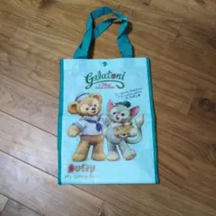 ダッフィー　ジェラトーニ　ショッピングバッグ　ディズニーシー　ショップ袋