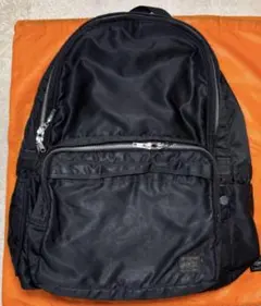 ポーター　タンカー　ダブルファスナー　リュック　バックパック　ブラック　黒　鞄