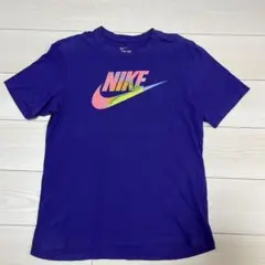 Nike THE NIKE TEE Lサイズ 紫　ナイキ　半袖　ロゴ入り