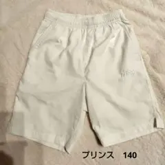 【prince】テニスウェア ハーフパンツ ☆ホワイト
