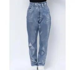 EVRIS グリッターストレートデニムパンツのサムネイル