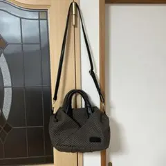 PECHINCHAR メッシュ グレー ショルダーバッグ