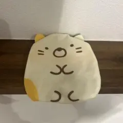 すみっこぐらし　ネコ　ポーチ　キーホルダー