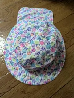 子供用カラフルリボンハット 54cm