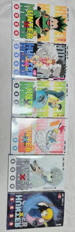 お値下げいたしましたHUNTER×HUNTER 漫画6巻とホロカード