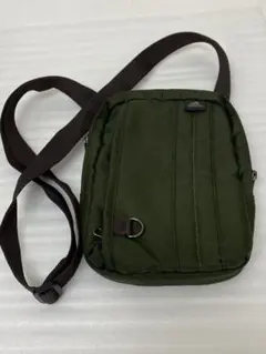 3-2578 アディダスのカーキ色のショルダーバッグ