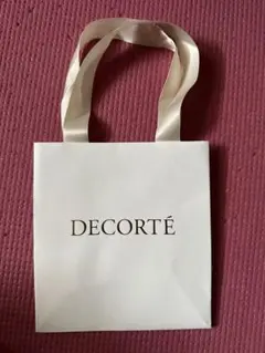 DECORTÉ シンプルホワイト紙袋