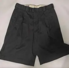 GIORGIO ARMANI コットン100% 黒 ショートパンツ ポケット付きのサムネイル
